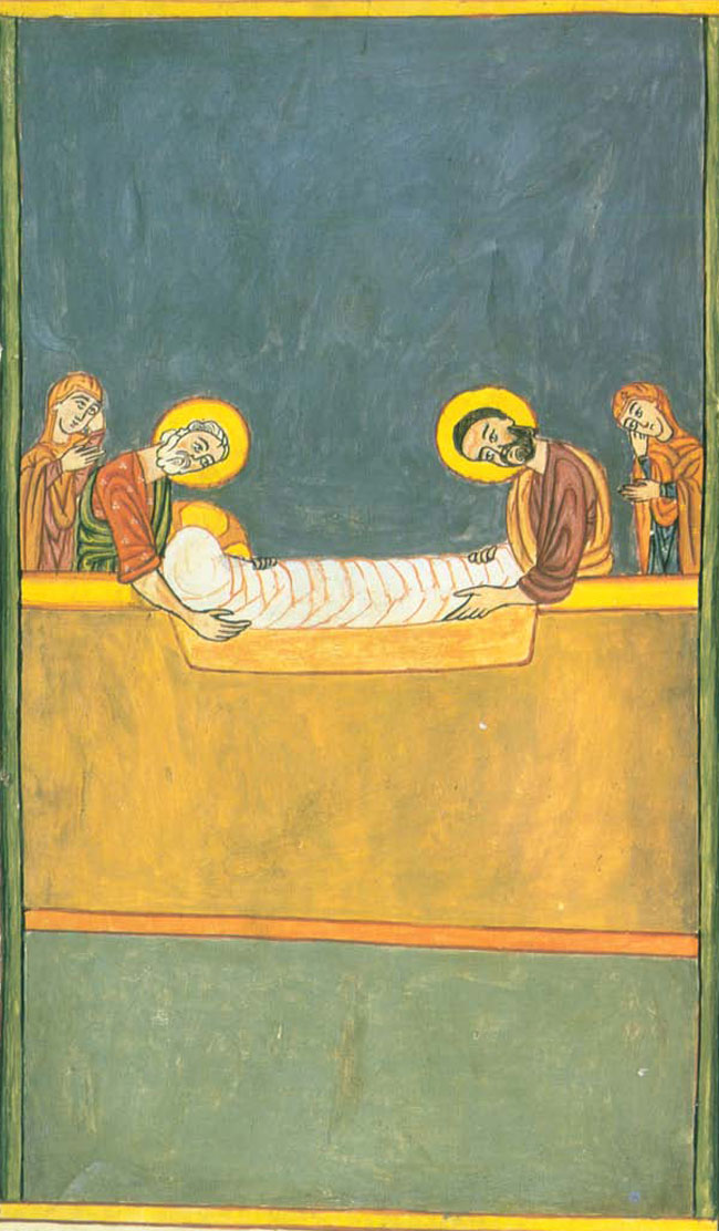 La mise au tombeau, Les quatre Évangiles, 1437